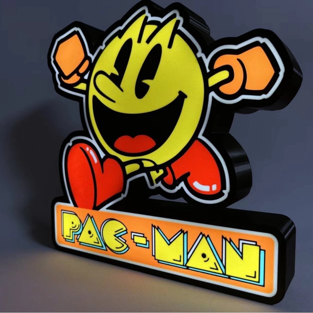 Pac-Man LED Light